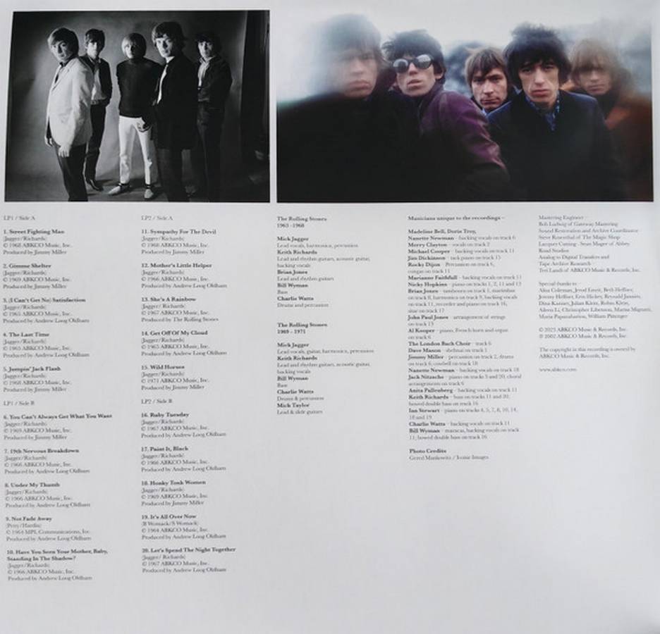 Rolling Stones – Forty Licks (4LP color)